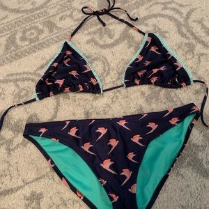 Bikini tropical birds